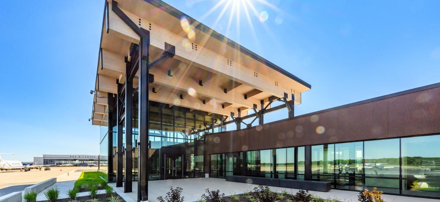 Cape May Airport Terminal Stands Ready to welcome you